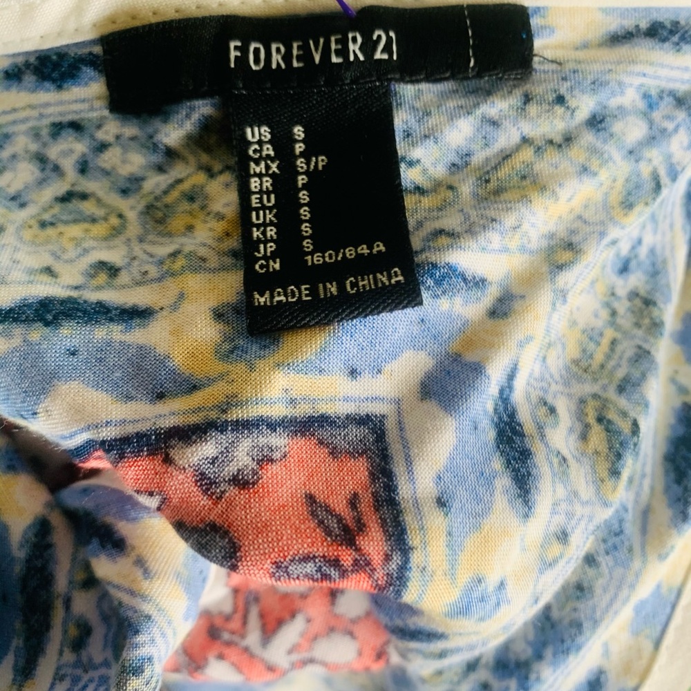 ❌SOLD❌Forever 21 Unicorn Print Handkerchief Dress - Picture 8 of 10